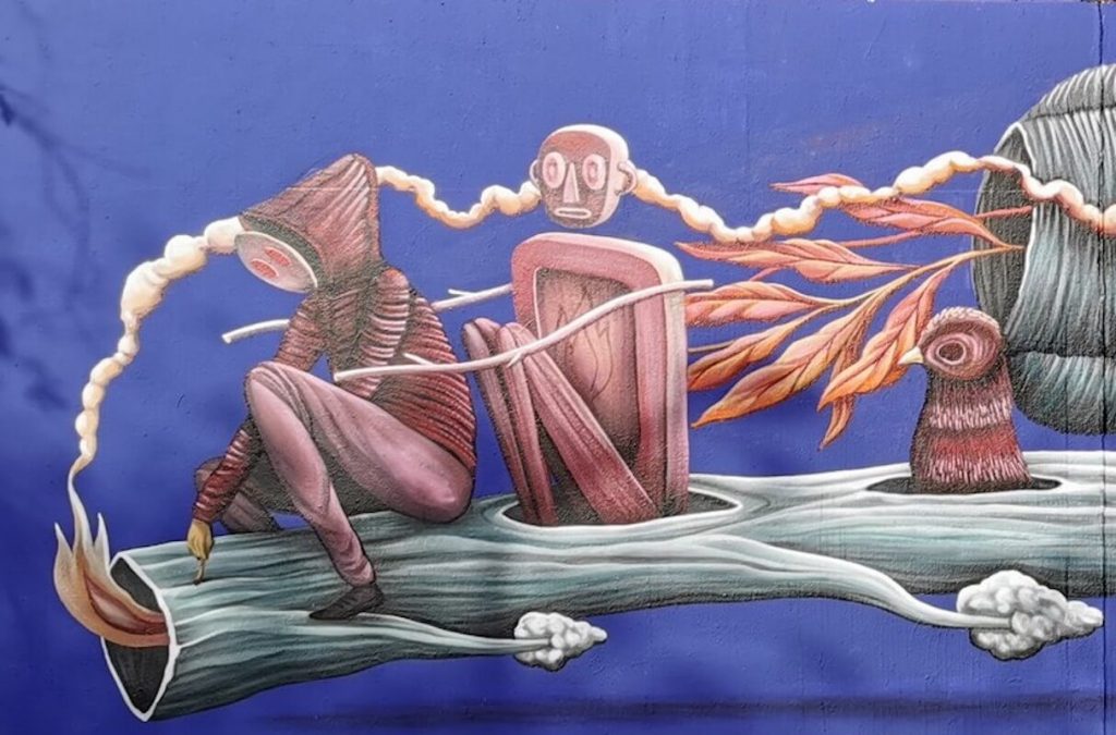 loraine motti - streetart à bordeaux - bordeaux confidentiel