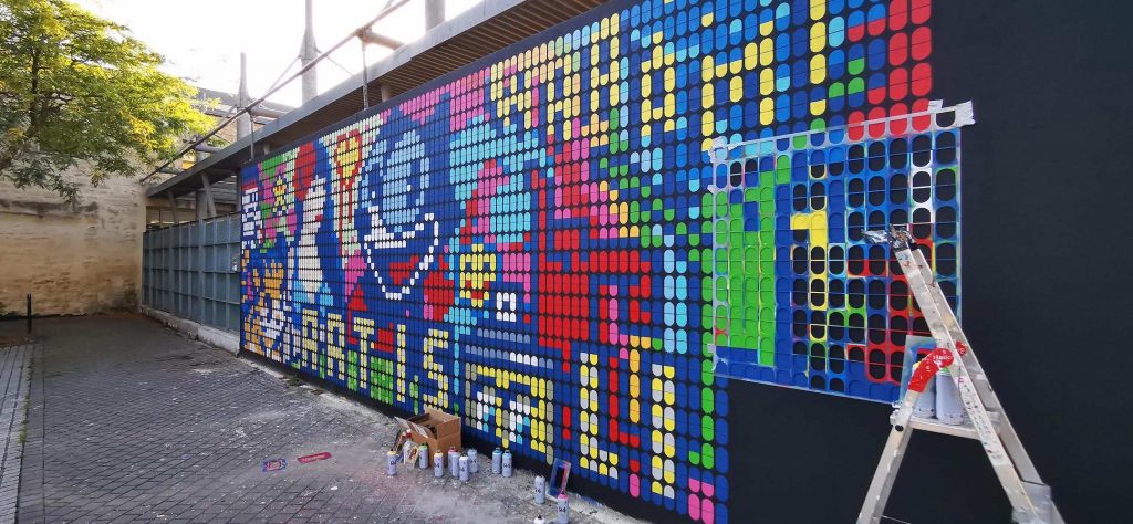 PERFORMANCE #59 - SPEEDY GRAPHITO 1 le mur de bordeaux performance 59 speedy graphito 1 1