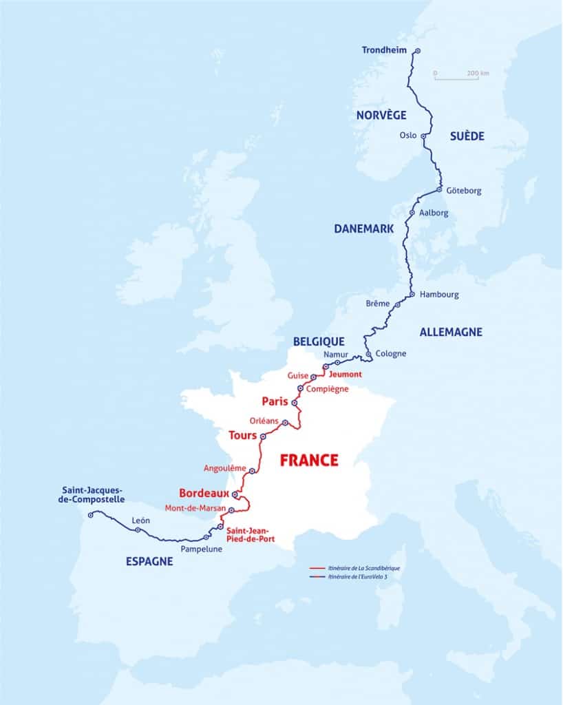 la veloroute la plus longue d'europe