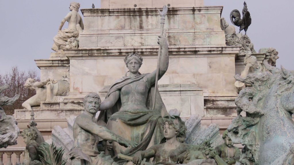 le monument aux girondins - Bordeaux