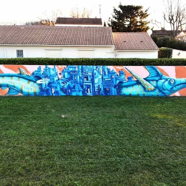 Cobalt 2 cobalt - artiste street art - bordeaux