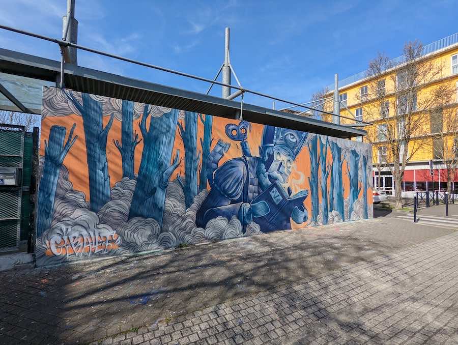 COBALT - Street Art, mur de bordeaux