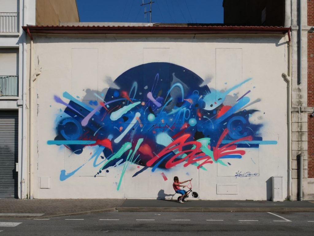 Kendo artiste street art a Bordeaux 3