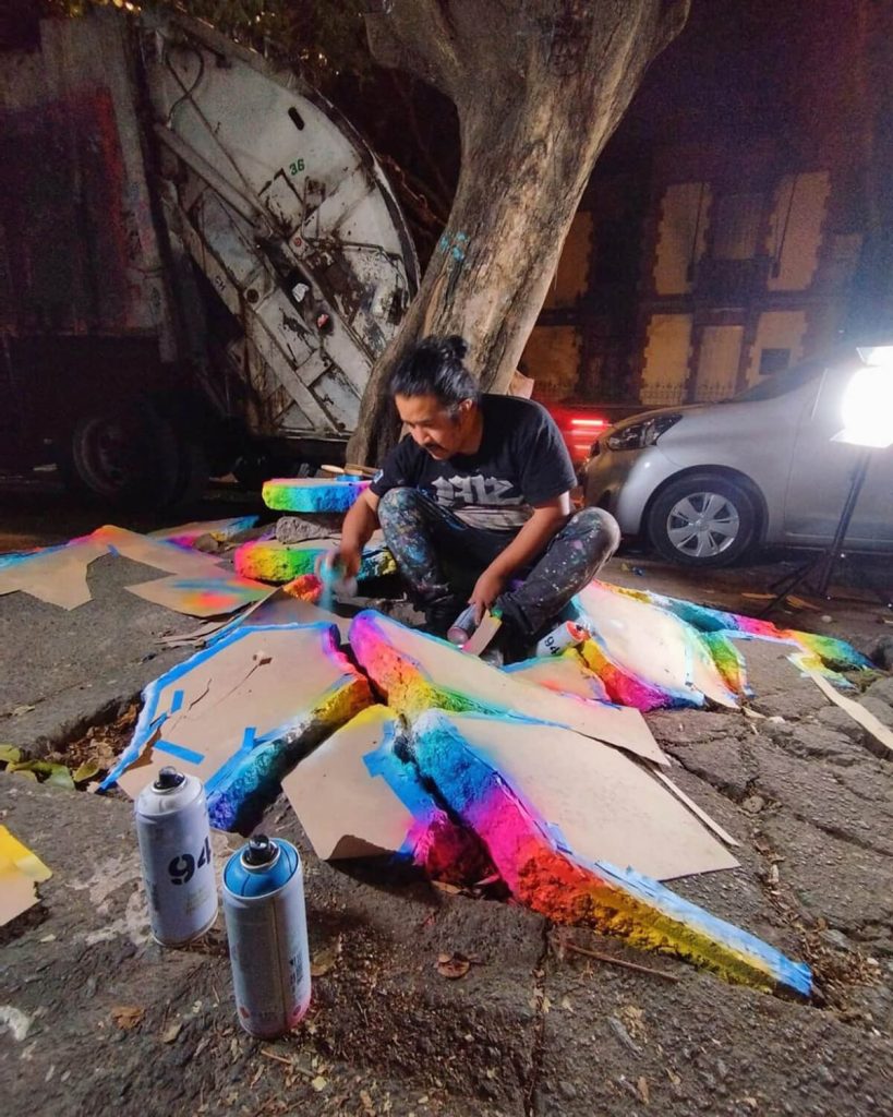 Xomatok Artiste muraliste street art bordeaux 13