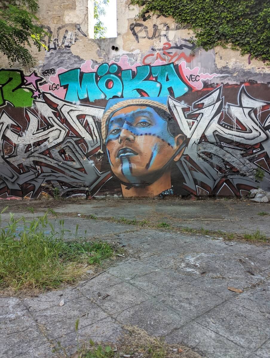Le Bordeaux du street art en cinq étapes : la balade qui te fait lever les yeux 3 Fresque street art à Darwin, Bordeaux rive droite