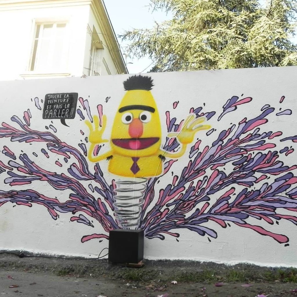 landroid artiste streetart bordeaux 1