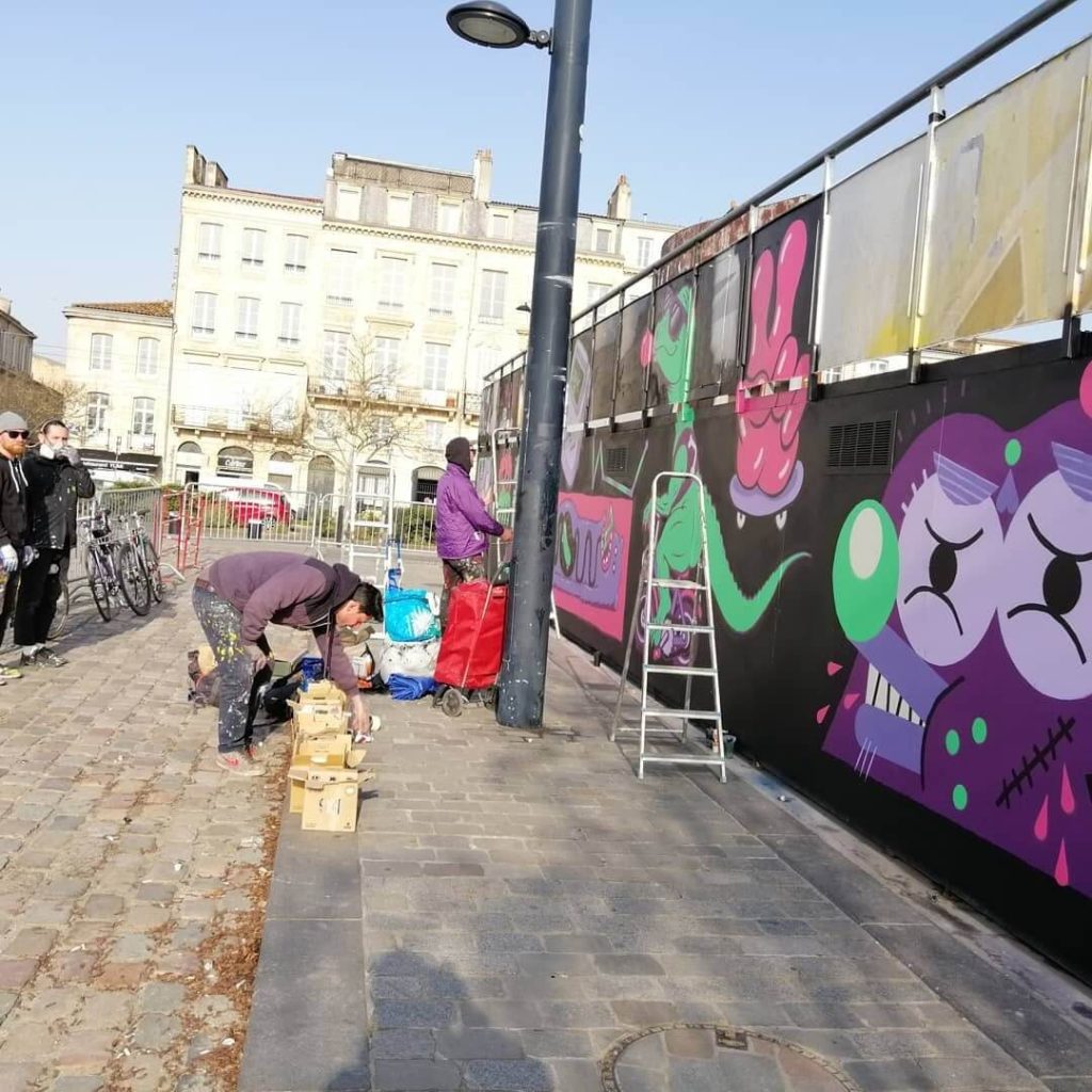 landroid artiste streetart bordeaux 2