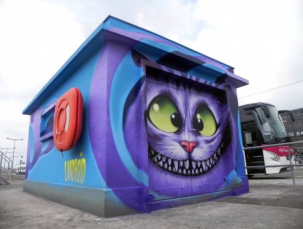 landroid artiste streetart bordeaux 4