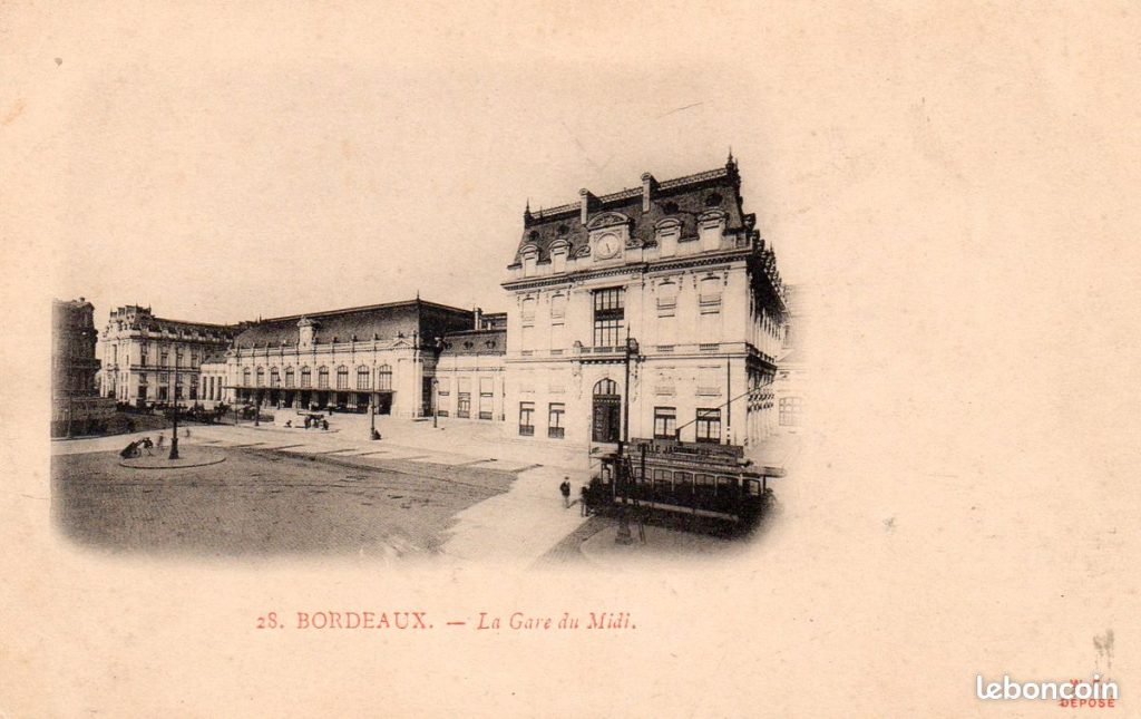 la gare Saint Jean dans lentre deux guerres bordeaux 1