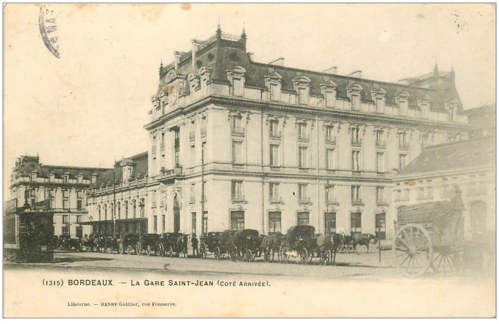 la gare Saint Jean dans lentre deux guerres bordeaux 3