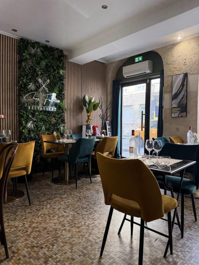 Chez Fabrice – Une nouvelle pépite gourmande au cœur de Bordeaux 4 chez fabrice restaurant bordeaux 4