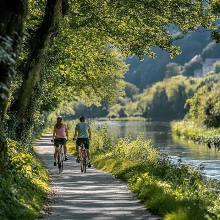 Bordeaux à vélo en amoureux : la boucle des quais au coucher de soleil